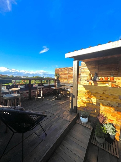 Терраса на крыше Boilernaya