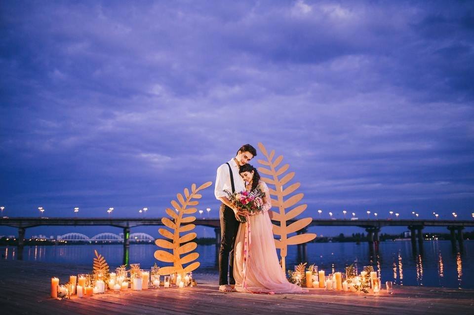 Открытая площадка на берегу Днепра