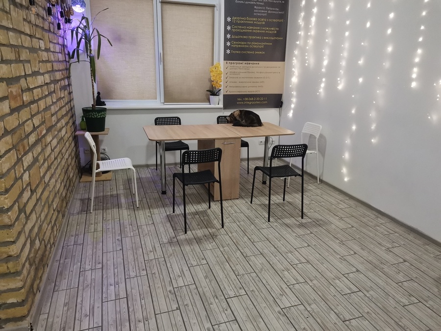 Невеликий зал для тренінгів та семінарів