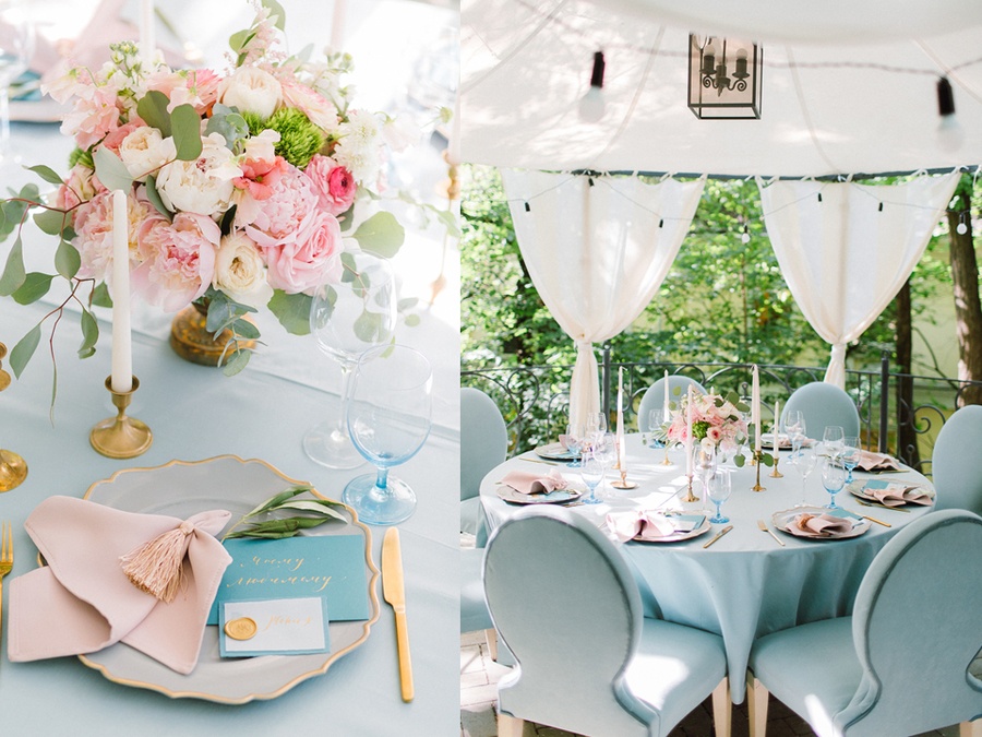 Розовая терраса в саду бутик-отеля Воздвиженский