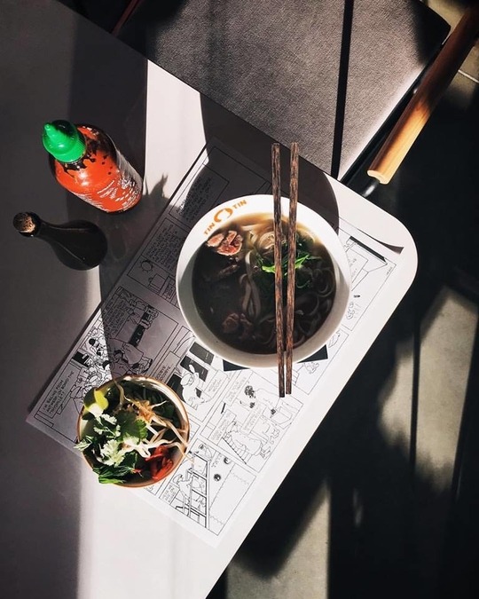 Уникальный вьетнамский ресторан "Tin Tin" 