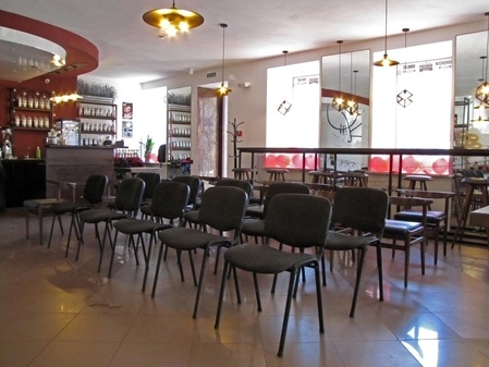 Творческий зал в кофейне Ricco