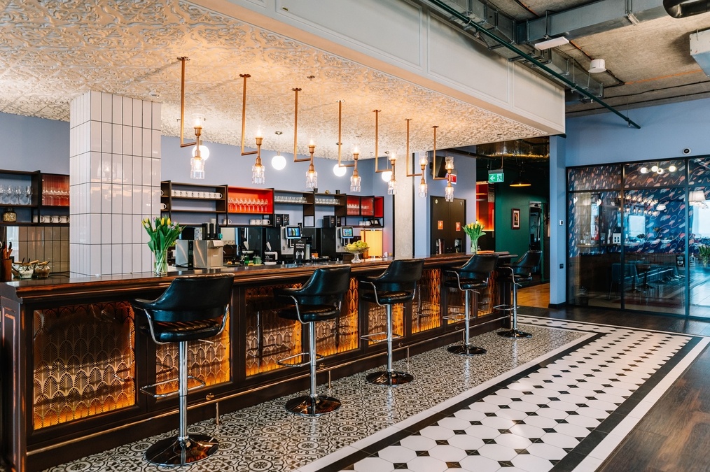 Лаунж зони в бізнес-центрах Creative States