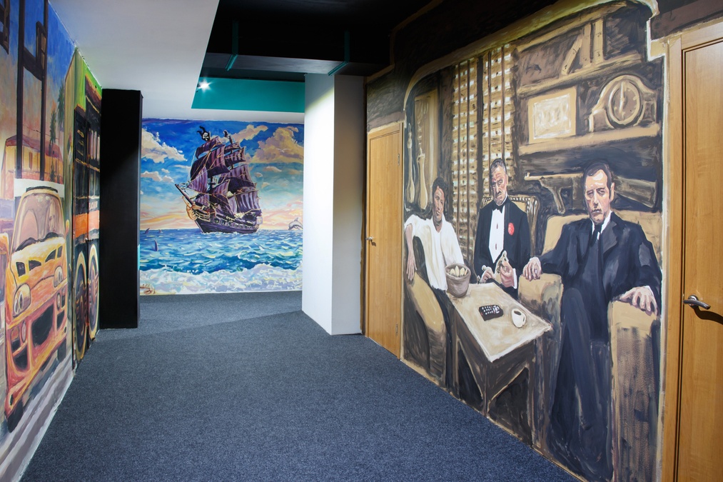 Зал отдыха для компании Ocean в "PlacZabaw"