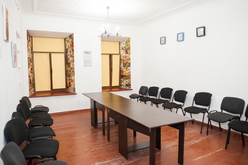 Атмосферное место для обучения и отдыха 