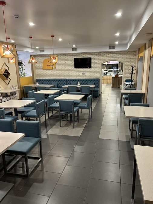 Затишний зал в ресторані "ГРЕЧКА" в центрі міста