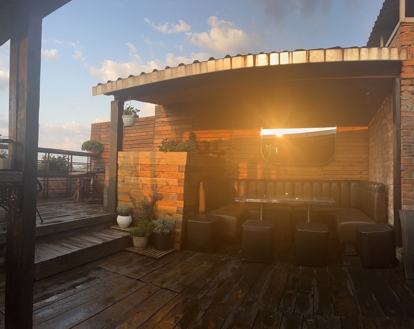 Терраса на крыше Boilernaya