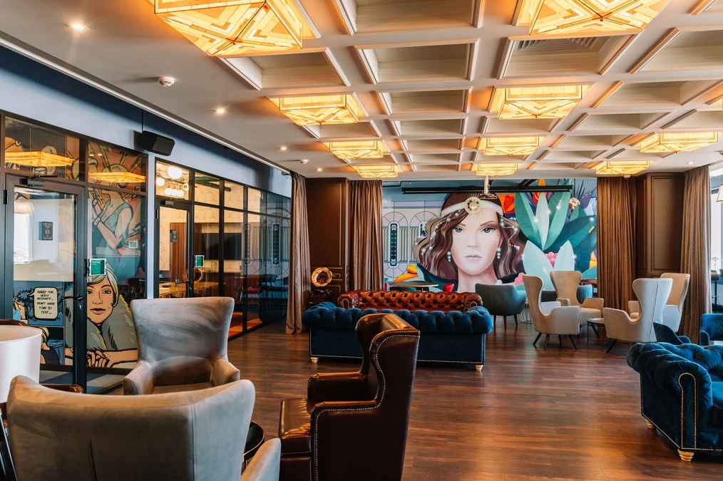 Лаунж зони в бізнес-центрах Creative States