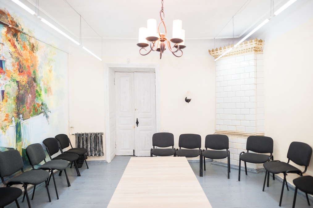 Атмосферное место для обучения и отдыха 