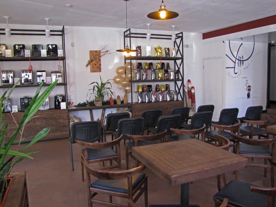 Творческий зал в кофейне Ricco