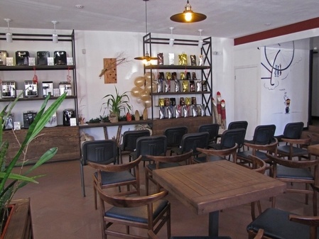 Творческий зал в кофейне Ricco