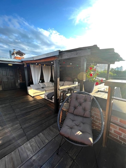 Терраса на крыше Boilernaya