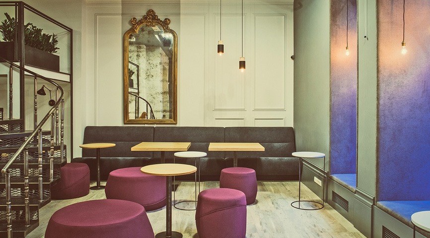 Розовый лофт