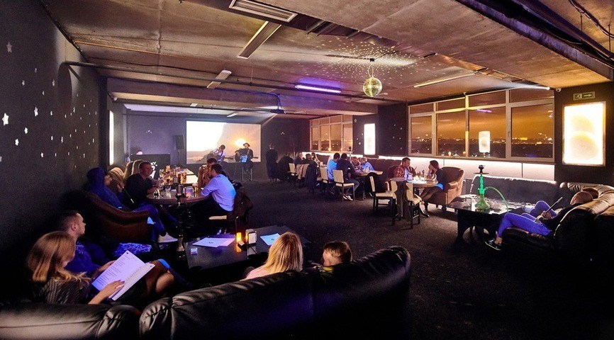 Вид на город