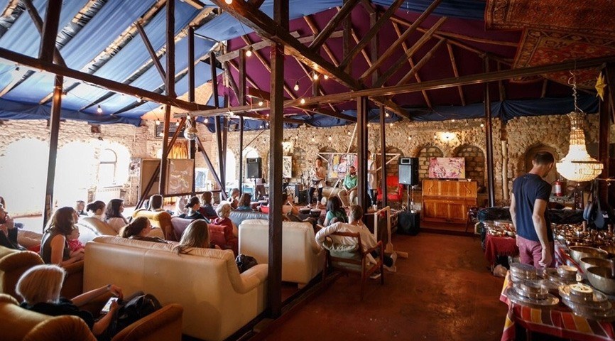 Выступление в лофте